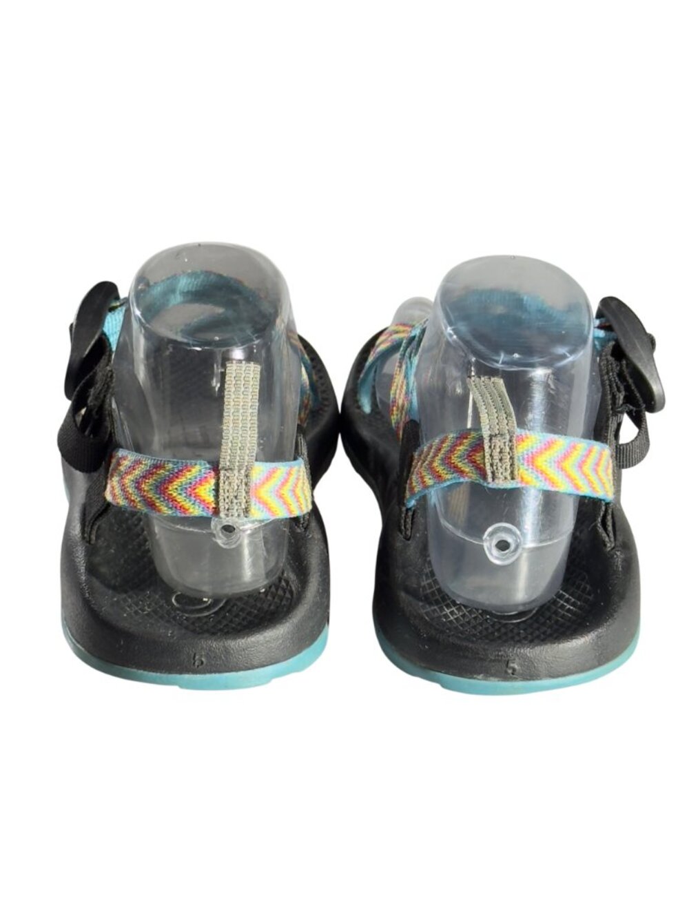 CHACO Z/Cloud Sandals Adjustable Straps Vibrant Pattern Size UK 5 US 7 - Picture 4 of 13